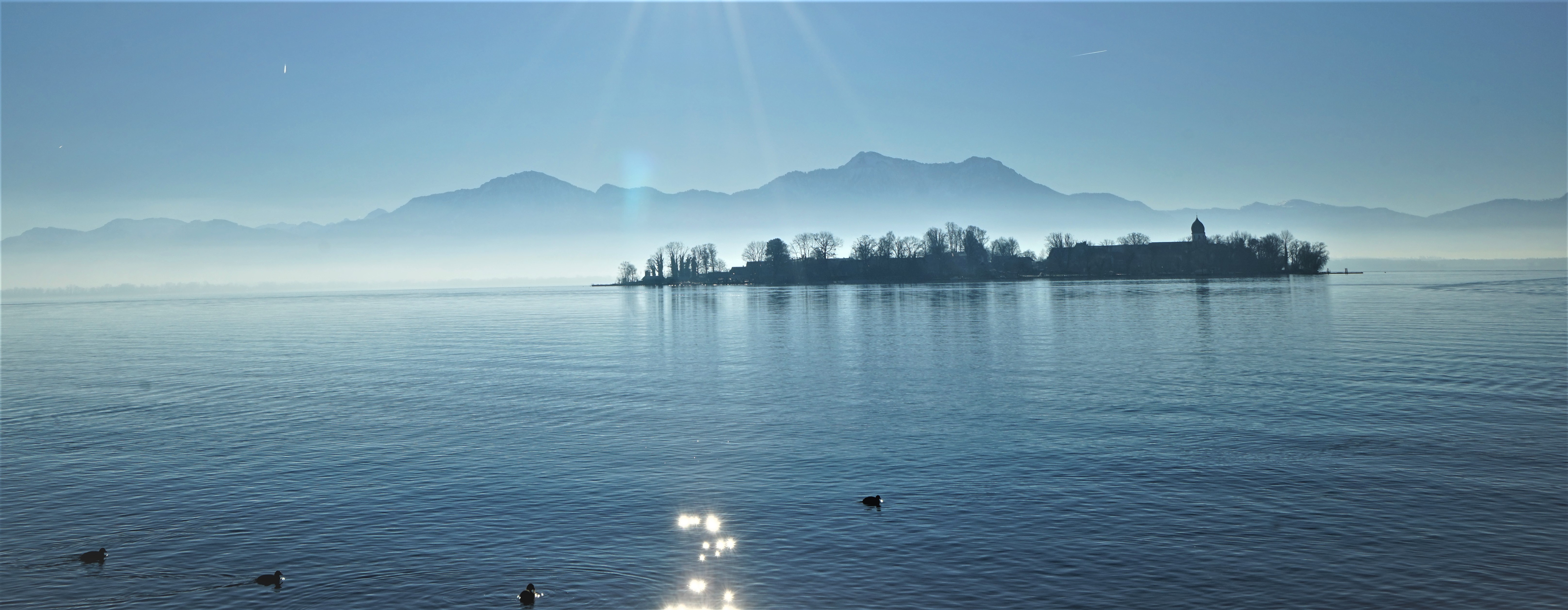 Panorama des Chiemsees